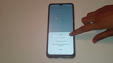 how to set pattern lock in realme c2, set pattern lock setting realme C2