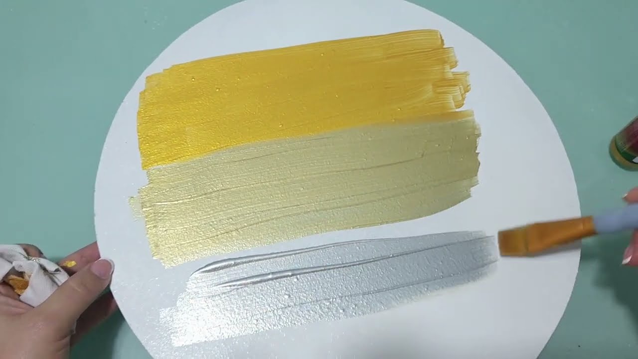 Como hacer el oro plata y cintas decorativas caseras