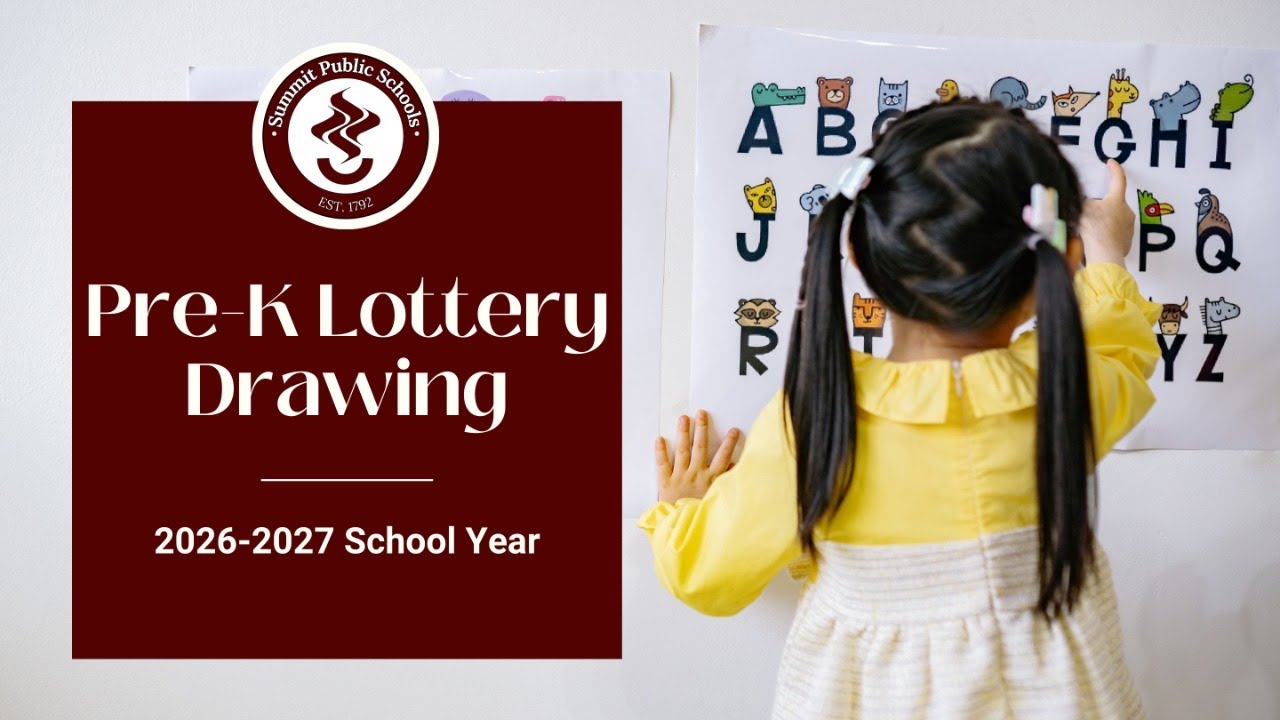 Pre-K Lottery Drawing 2026-2027 School Year