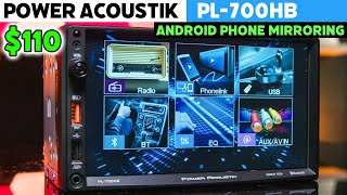 Power Acoustik PL700HB   7' Android Phone USB Mirroring