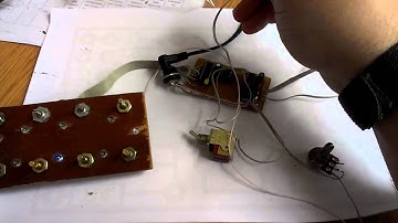 "Golden geopard" synth/sequencer  3 x ne555, cd4017