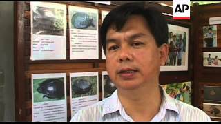Inauguration of conservation facility for one of rarest freshwater turtles screenshot 1