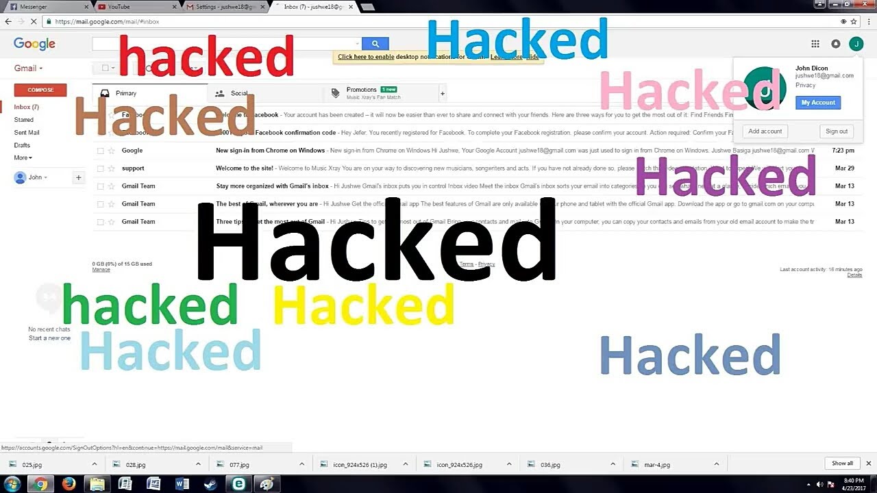 How to Hack gmail account 2018 in 3 easy steps_HD  COC FOR FUN  YouTube