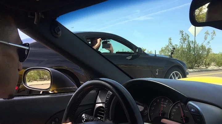 C6 Z06 Corvette VS Shelby GT500