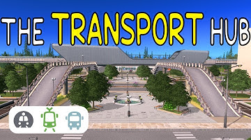 Metro Bus & Train Transportation Hub | Cities: Skyline