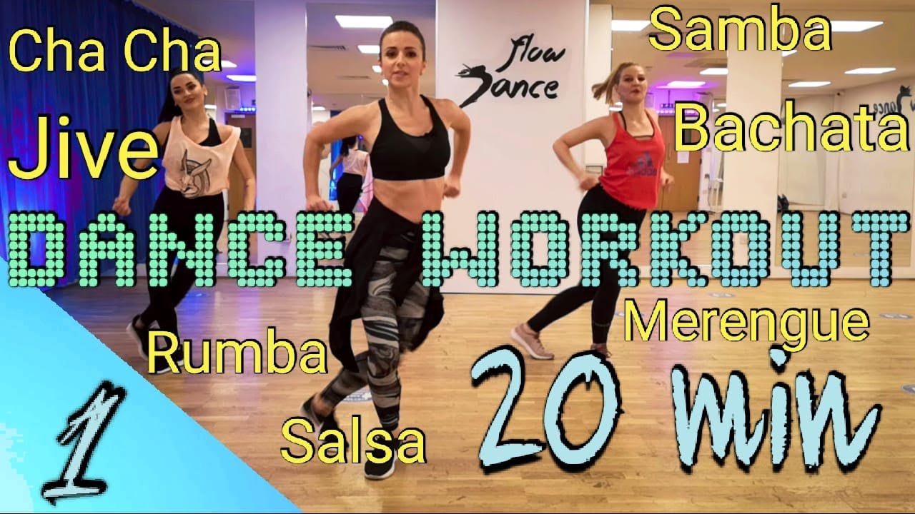 ⁣20 Min Beginner Dance Workout - Hustle, Salsa, Merengue, Cha Cha, Rumba, Samba, Jive | Follow Along