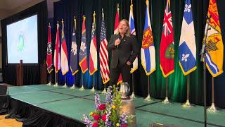 Short clip of Alan Doyle Keynote at #SEUSCP2023