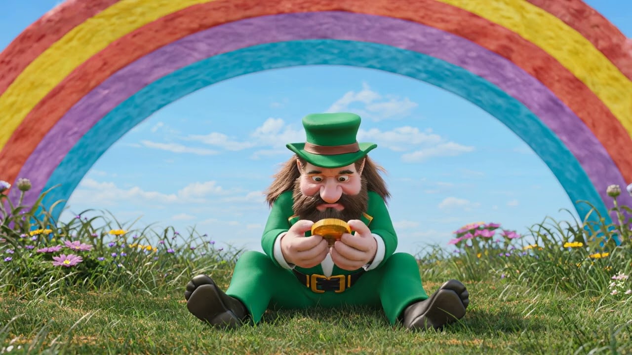 The Leprechaun and the Rainbow Gold – Magic at the End of the Rainbow!