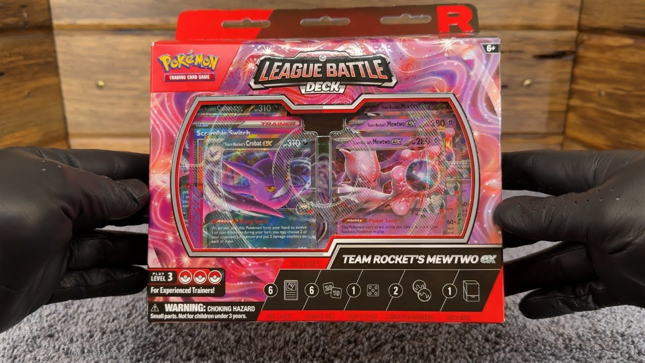 Unboxing a pre-built Mewtwo ex Battle Deck! (No Talking)