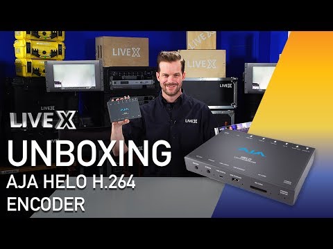 AJA HELO H.264 レコーディング ストリーミング エイジェイエイ