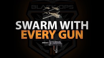 Swarm With Every Gun-MSMC (Black Ops 2 Swarm Gameplay)