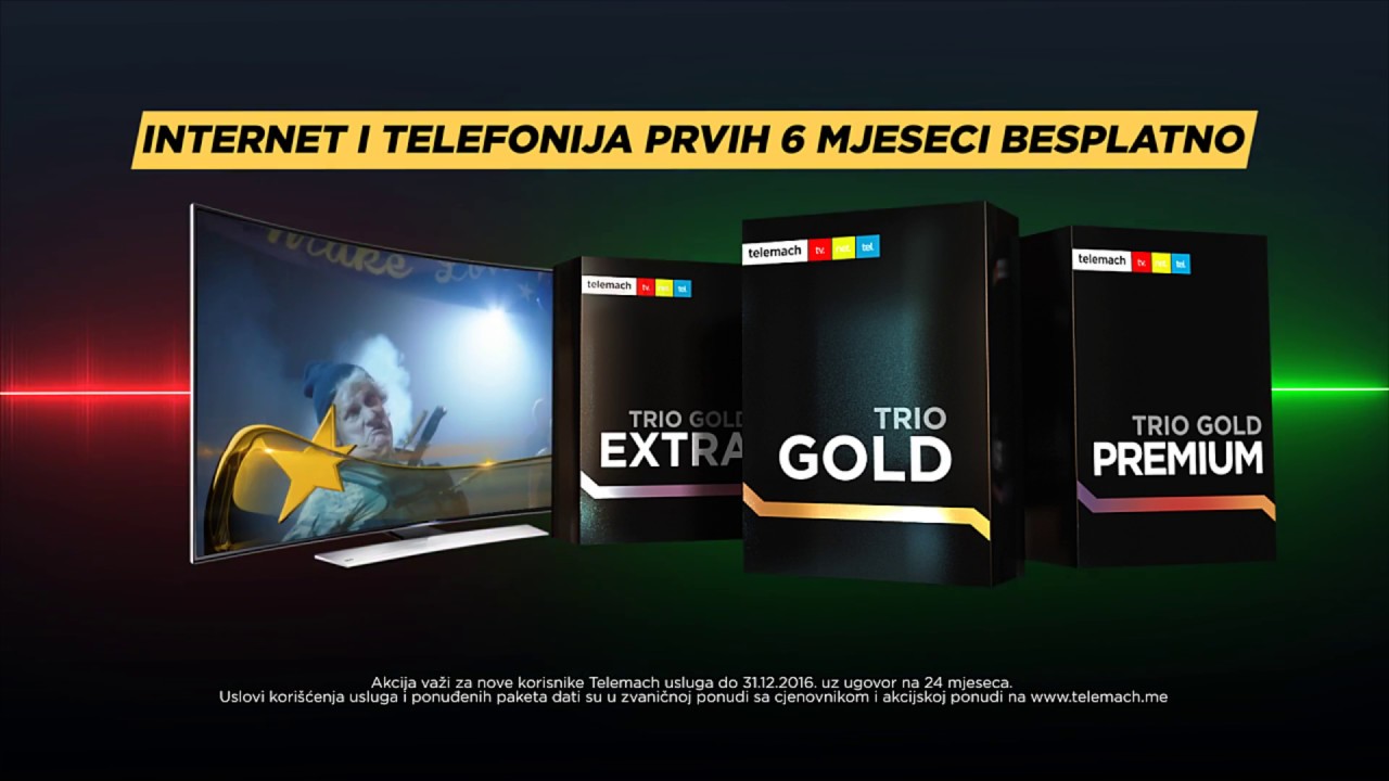 Telemach - Uzmi svoj Trio paket! - YouTube