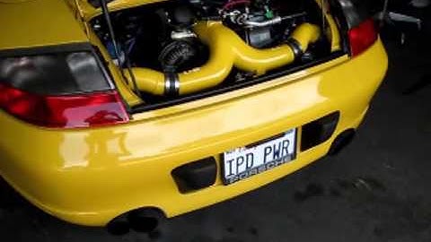 996 TurboS Project by IPD TurboMike - First Startup w/Ford MAF Disconnected