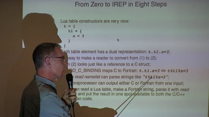 Lua Workshop 2016: IREP and Lua - Lee Busby (LLNL)