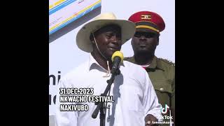 Teacher Mpamire acts Ugandan President Museveni