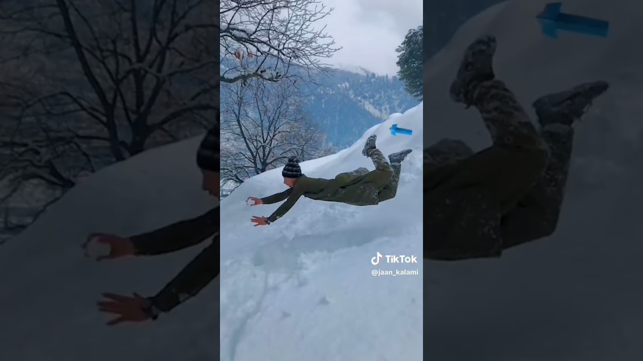 Snowfall | Snowfall fx | Snow in kalam.Enjoy snowfall in swat valley 