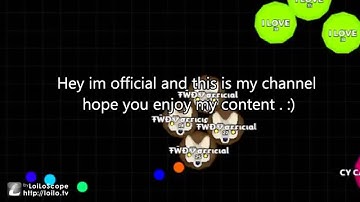 official Agario intro