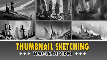ENVIRONMENT DESIGN-- Thumbnail Sketching
