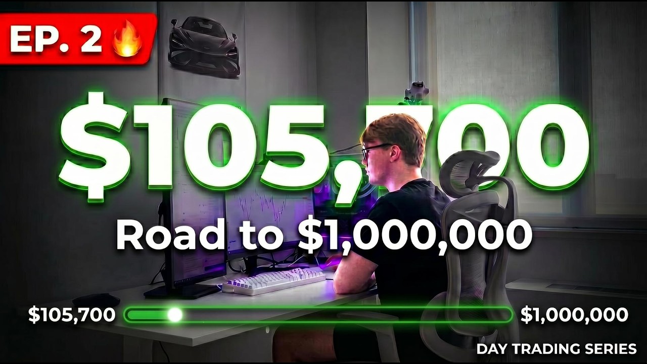 I Made $105,700 in 3 Weeks Day Trading NQ Futures (Road… — Transcript