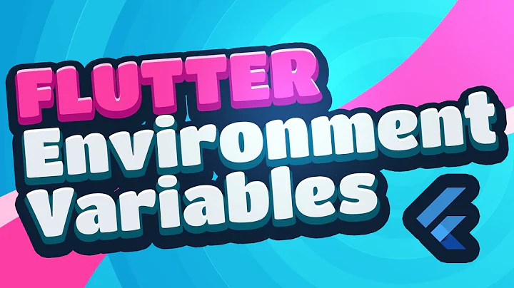 How to use Environment Variables in Flutter with flutter_dotenv