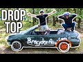 D.I.Y CONVERTIBLE MUD CAR! | We SENT IT a little to hard...