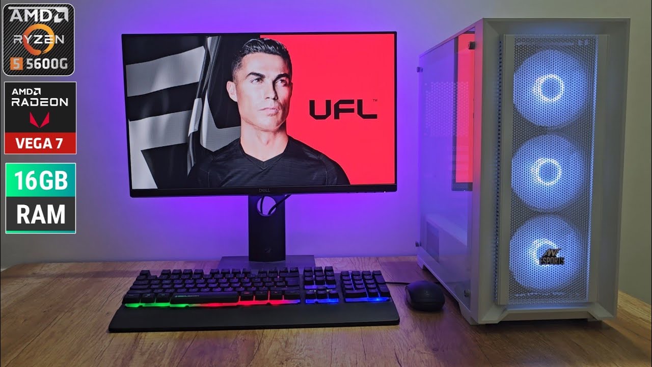 UFL наконец-то на ПК 😍 | Тест игрового процесса (Ryzen 5 5600g + iGPU + 16 ГБ ОЗУ)