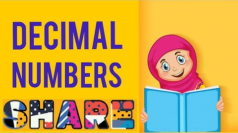 Decimal numbers:learning maths with faiza