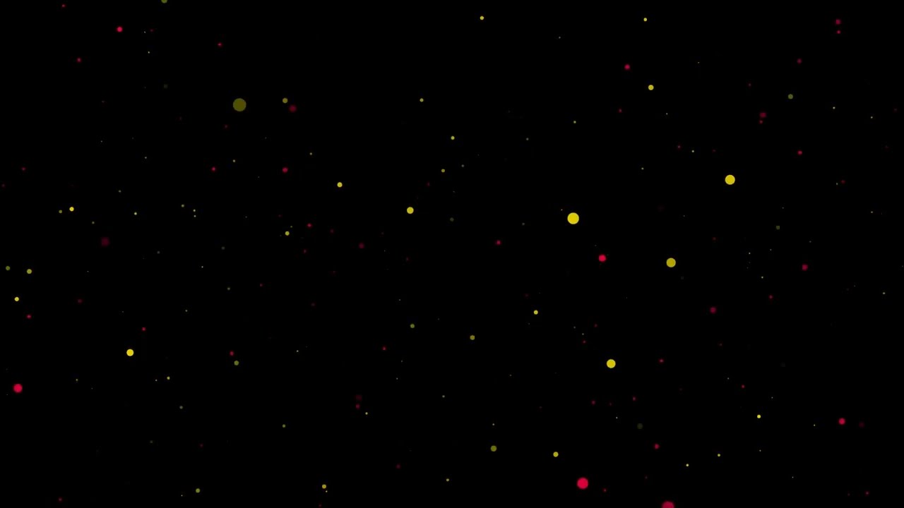 Particles Overlay 41 | overlay for editing | colorful particles black screen | bvo