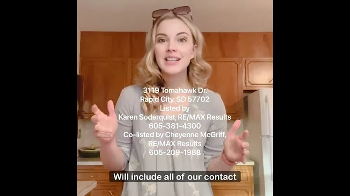 3119 Tomahawk Dr. Rapid City, SD Video Tour
