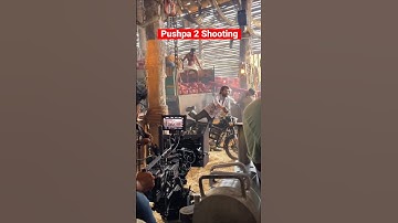 Pushpa 2 Shooting | Allu Arjun | Behind the Scenes #pushpa2 #alluarjun #bts #shooting #shorts