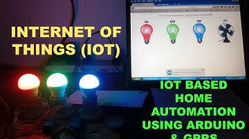 IOT Home Automation using Arduino