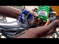 How To Do Rubbing Polish 180 Pulsar | How To Apply Rubbing And Polish On Bike | Rubbing And Polish