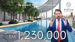 The Atrium: RM1.23Mil Modern Home in the Sky with Rooftop Lounge, Infinity Pool & Grand Atrium by Malaysia Property TV 22,713 views 1 year ago 7 minutes, 16 seconds