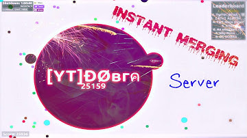 ✩Agar.io Ultimate Gameplay✩  ✔Instant Merging Server✔