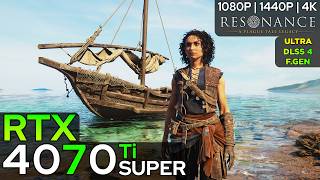 RTX 4070 Ti SUPER + 9800X3D - Resonance: A Plague Tale Legacy