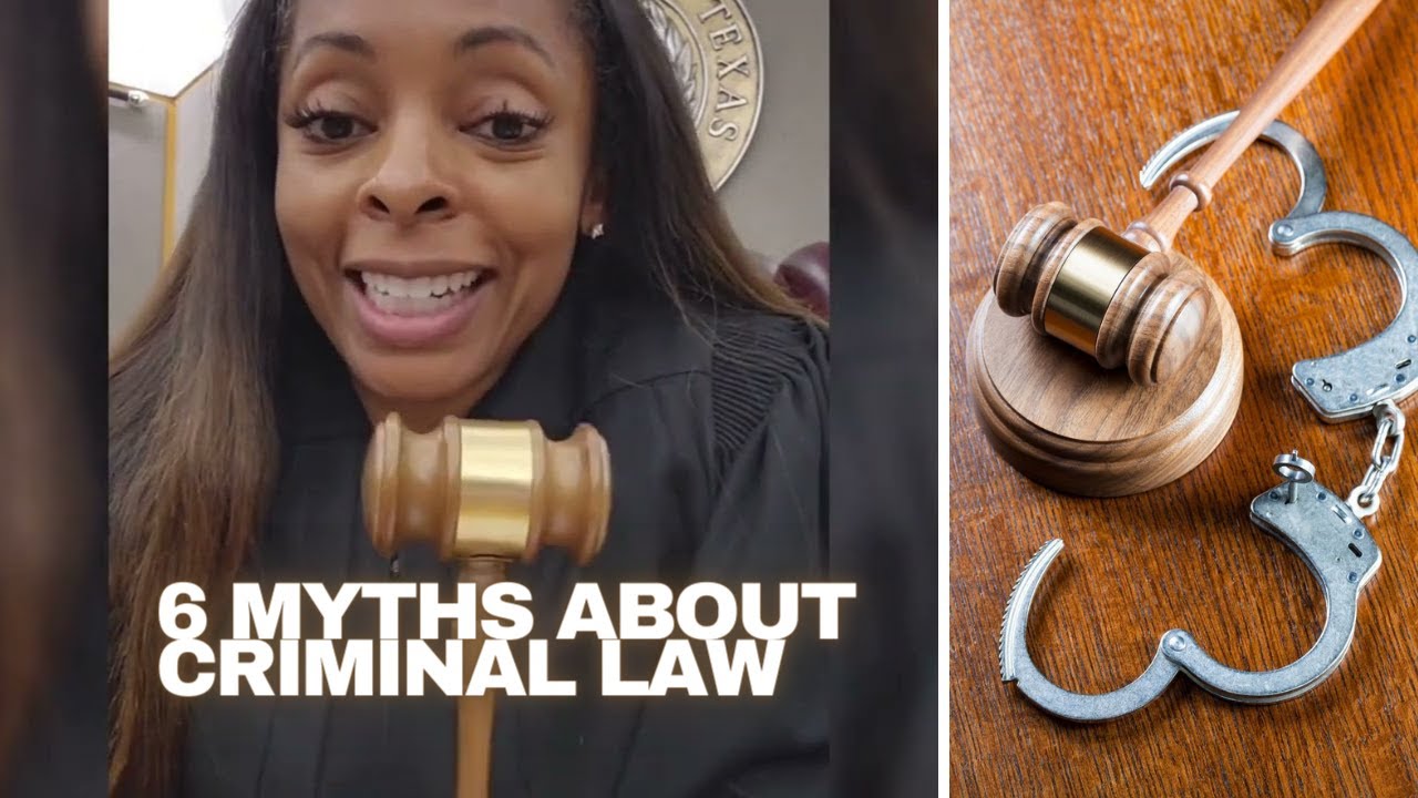 ⚖️ 6 Myths About Criminal Law You Probably Still Believe! Busted by a