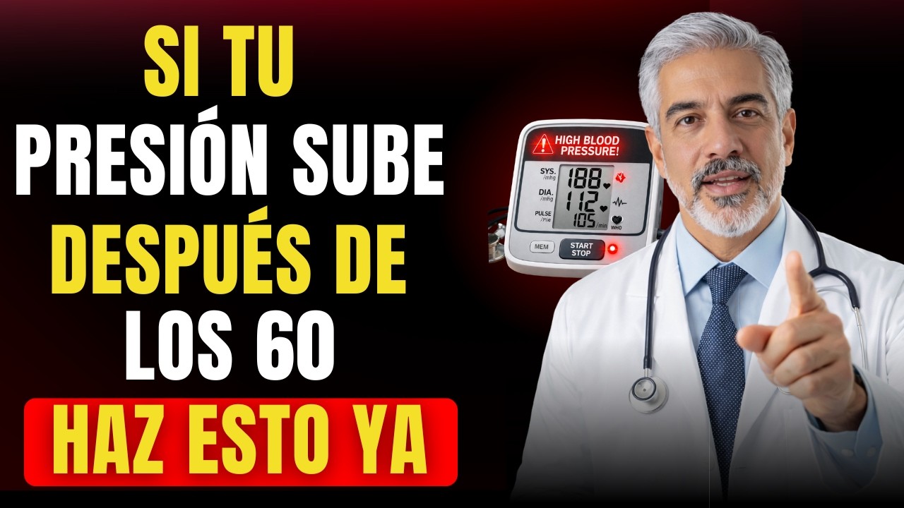 Presión Alta Después de los 60 Lo Que Debes Hacer Inmediatamente