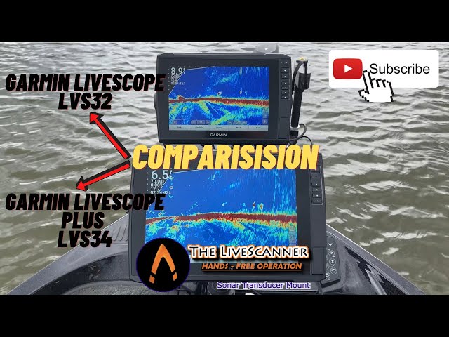 Comparison” Garmin Livescope LVS32 & Livescope Plus LVS34 With The