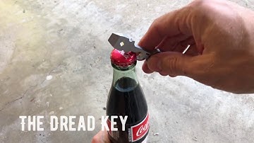 The Dread Key, everyday carry pocket pry bar and bottle opener