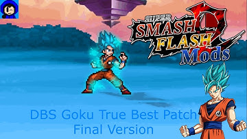 SSF2 Mods DBS Goku True Best Patch Final Version Showcase By SSG950 Officiel
