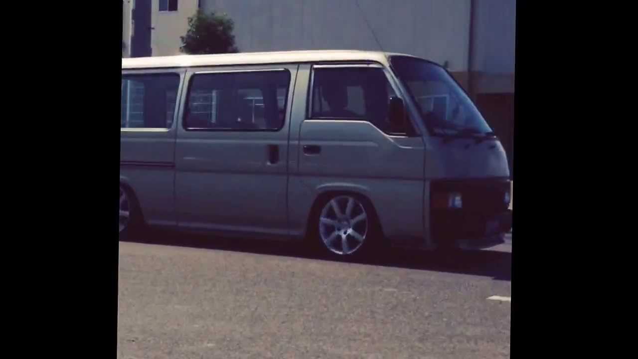 E24 キャラバン Jdm ツライチ 引っ張り 車高短 Youtube