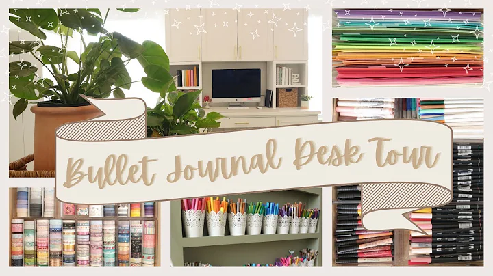 Desk Tour | Bullet Journal Desk Setup | Craft Room...
