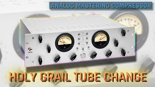 One of the rarest mastering compressors gets a tube change!