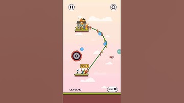 #shorts Rope puzzle level-42 gameplay walkthrough video/Android HD gameplay video