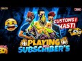 CS - Rank Push Live With Subscriber Free Fire Live Stream ff Live Playing With Subscribe team Codes