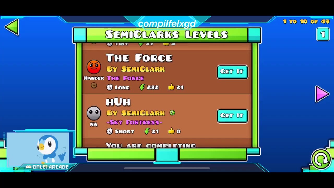 Watch me play Geometry Dash - YouTube