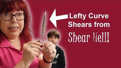🛠️ Sharpening Nightmare! Groomer Left-Handed Curved Shears with No Ride Line | Watch Us Fix It