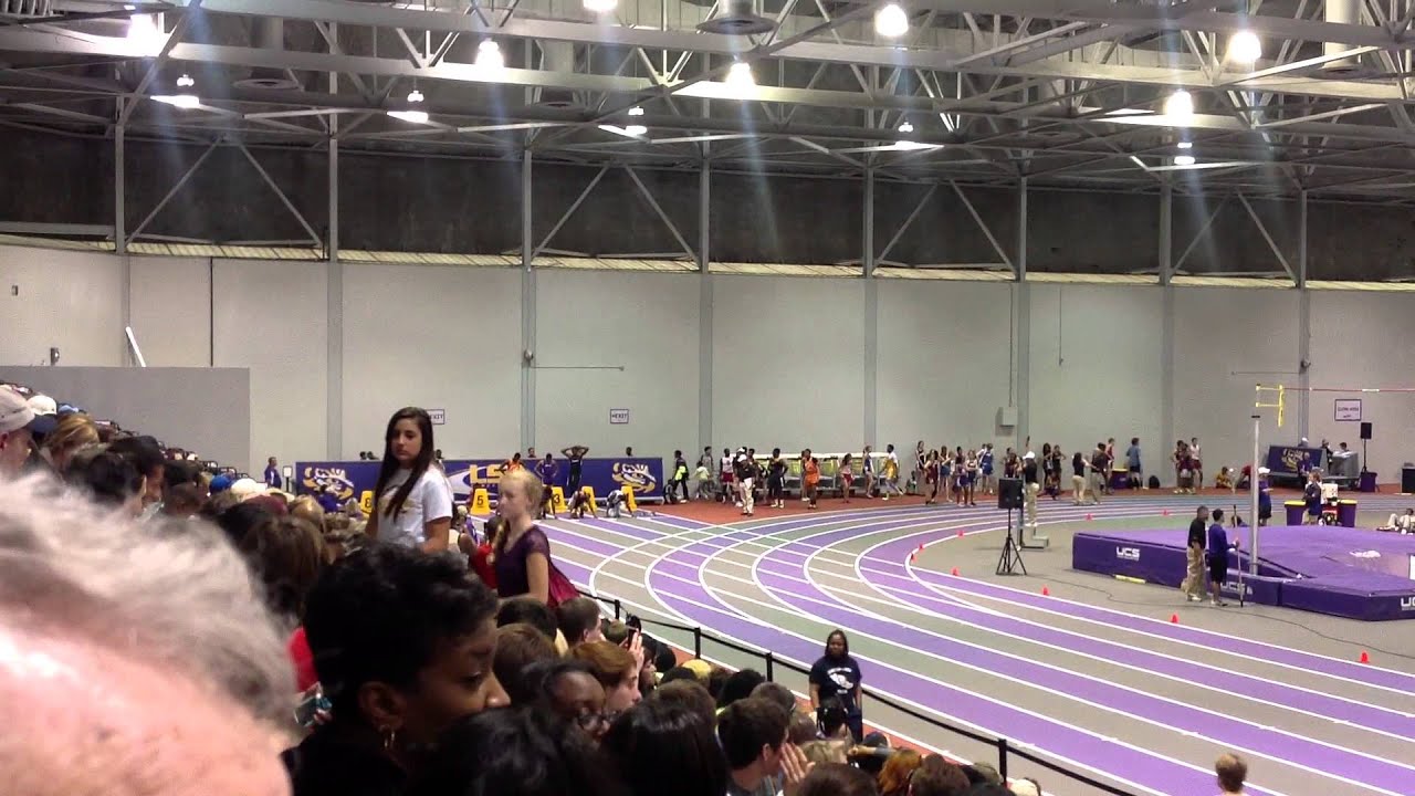 2014 LHSAA 60 Meters Prelims Sharkeith Beverly