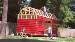 10x18 Loft Barn Construction Time-lapse by Atlas Backyard Sheds 1,568 views 7 years ago 21 seconds