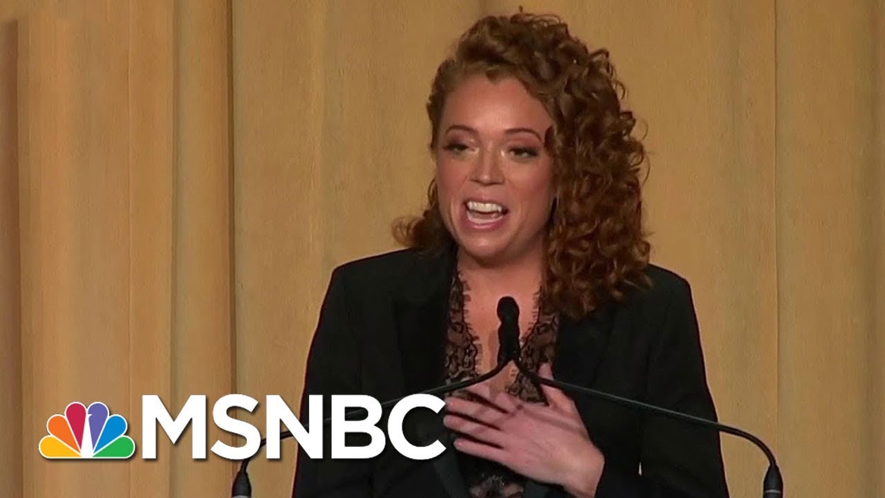 How a political dinner made Michelle Wolf a household name
